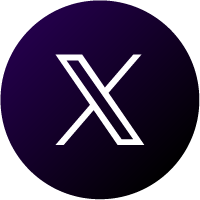 X logo color